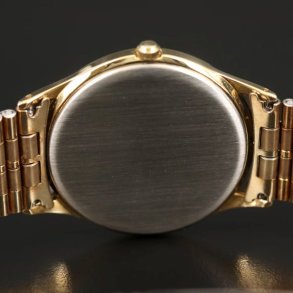 Tiffany & Co Gold Plated Wristwatch with Date